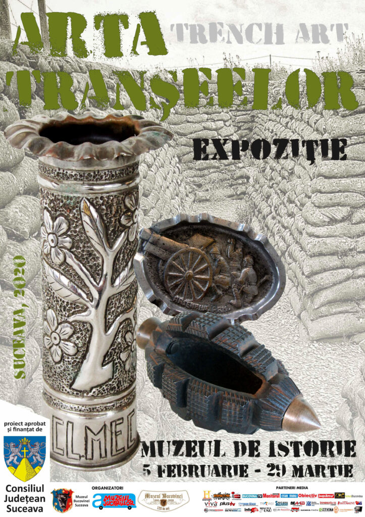 Tabachere confecţionate din cartuşe, la Muzeul de Istorie