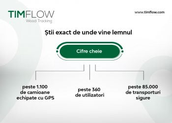Comunicat HS Timber Group: Sistemul de trasabilitate prin GPS Timflow, știi de unde vine lemnul