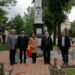 ”Plăieșii”, la monumentul eroilor din Burdujeni