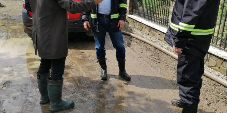 Acțiune de evaluare a pagubelor produse de inundații