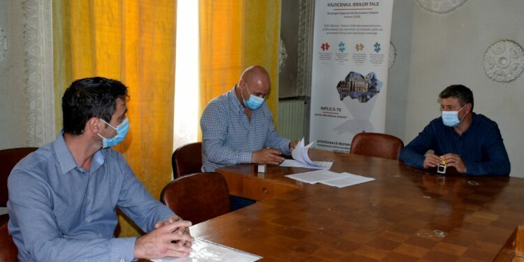 Contract pentru restaurarea monumentului ”Vasile Ciurea”