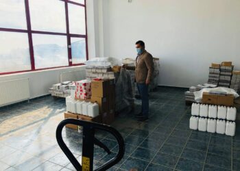 121.000 de măști și 6.000 de litri de dezinfectant, pentru secțiile de vot
