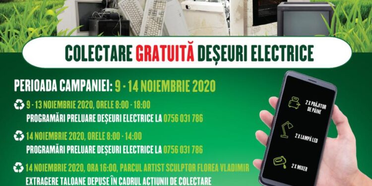 Campanie de colectare a deșeurilor electronice