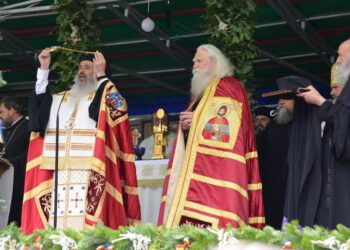 Înaltul Calinic așteaptă colindători