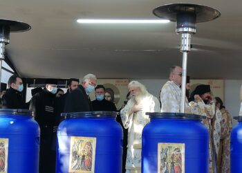Primarul Lungu, la slujba de Bobotează