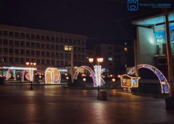 Primăria Sucevei, mai lasă iluminatul de sărbători!