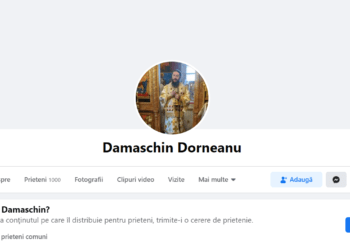 Cont fals pe numele lui PS Damaschin