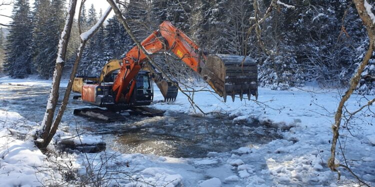 Cîrlibaba: Intervenție pentru prevenirea inundațiilor