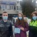 Mărțișoarele Elenei, împărțite de polițiști