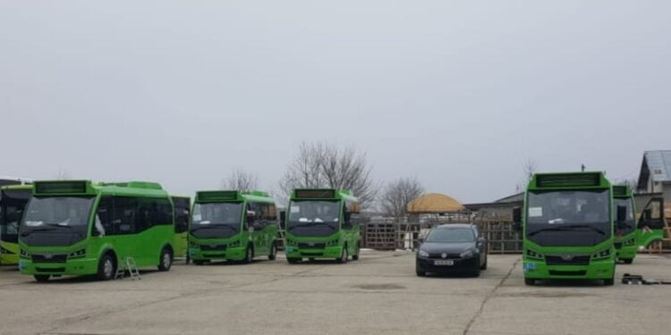 Parcul auto electric, 47 de autobuze