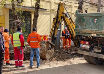 Lucrări de modernizare pe strada Ion Grămadă
