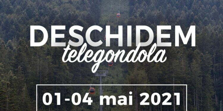 Telegondola de pe Rarău, funcțională de Paști