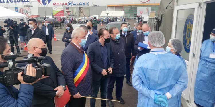 Suceava: Premierul Cîțu, nou îndemn la vaccinare