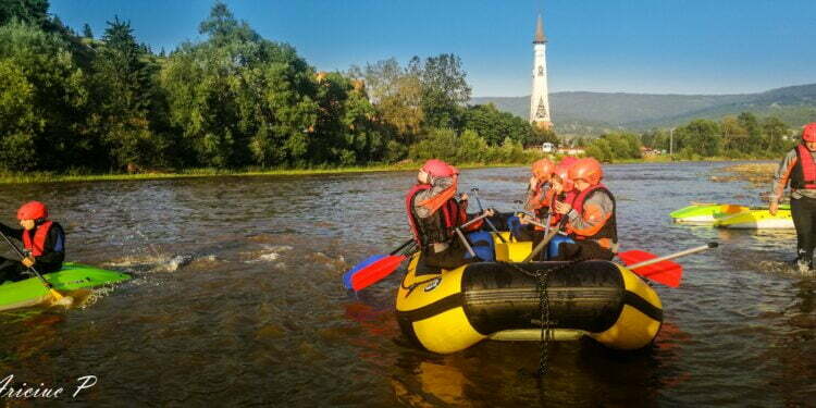 Vatra Dornei: Joia, plimbări gratuite cu caiacul