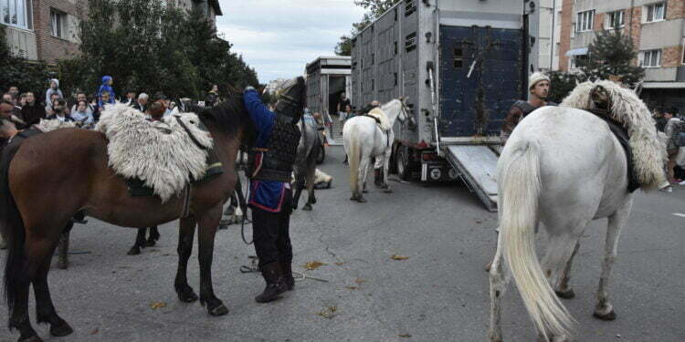 Festivalul Medieval: Cai, focuri și poate paradă