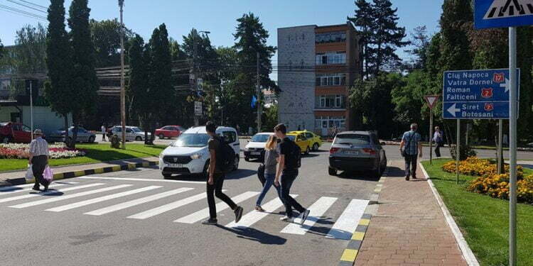 Trecerea de pietoni de la Palatul de Justiție, desființată