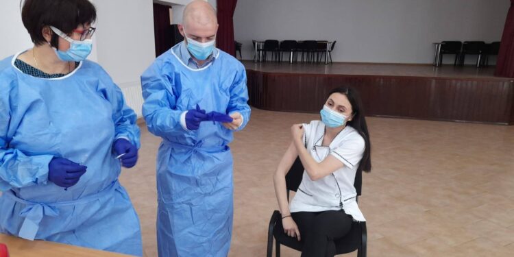 Caravana vaccinării, în 10 localități sucevene