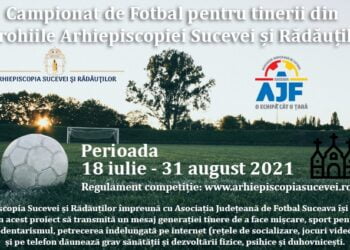 Arhiepiscopia cheamă tinerii la fotbal