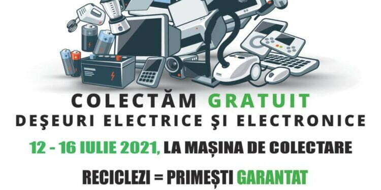 Tichete, la predarea deșeurilor electronice