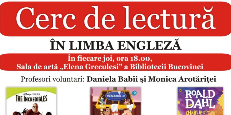 Cerc de lectură în engleză