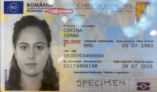 Înlocuirea pe buletine a ”sexului” cu ”genul”, criticată