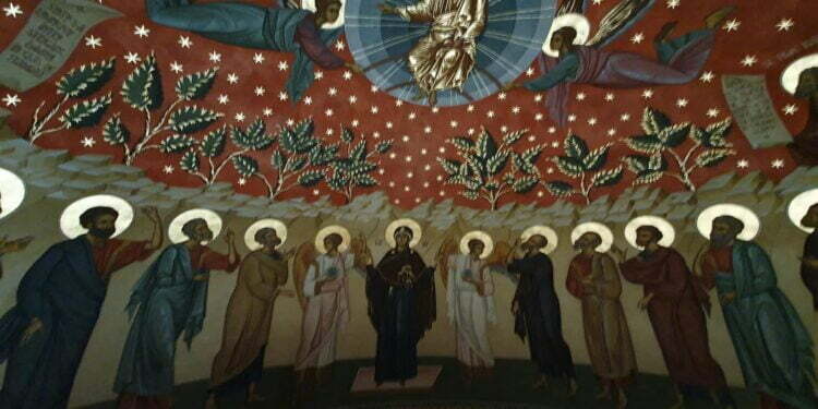 Lucrările de pictură de la Catedrală continuă