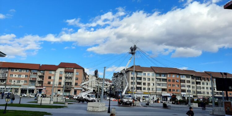 Pietonal de la Casa de Cultură pînă la magazinul ”Bucovina”