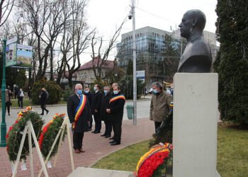 Alee a unioniștilor, în centrul Sucevei