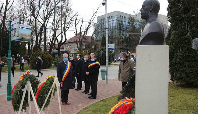 Alee a unioniștilor, în centrul Sucevei