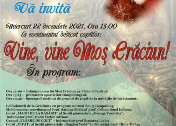 Moș Crăciun, la Cîmpulung, cu daruri și premii