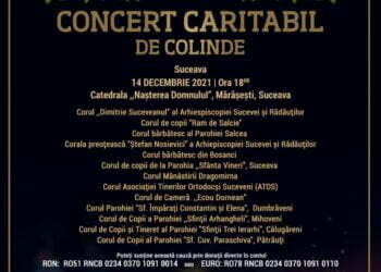 Arhiepiscopia, concert caritabil de colinde. Vor fi sprijiniți 1.000 de bătrîni și 1.000 de copii