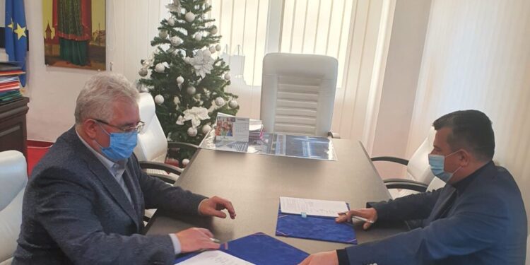 Contract pentru execuția unei rute de acces în cartierul Europa