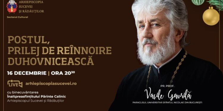 Arhiepiscopia, conferință dedicată postului