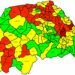 550 de cazuri noi. Suceava, locul IV pe țară. Municipiul Suceava și alte 37 de localități, în roșu