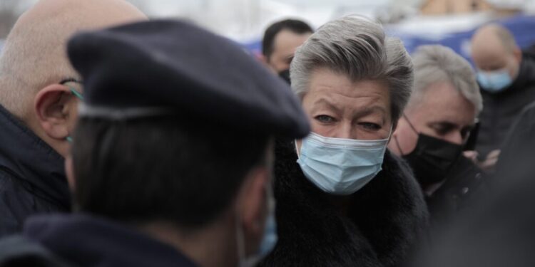 Comisarul european Ylva Johansson: Este impresionant să vezi oamenii din Suceava, din România, societatea civilă, cum se implică în primirea călduroasă a refugiaților