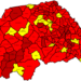 99 din cele 114 localități, în roșu. Rata de infectare în municipiul Suceava este de 18,17 la mie. Cea mai mare rată de infectare, la Șcheia – 20,20. 185 de paturi sînt libere