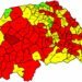 Rata de infectare la nivelul județului Suceava a scăzut de la 5,36 la 4,91 la mie. În municipiul Suceava scăderea este de la 10,21 la 9,10. Sînt libere 275 de paturi de spital