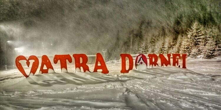 Pîrtia ”Veverița”, pîrtia dornenilor. Petru Ariciuc: Sînt și turiști, probabil 10%, însă în rest sînt oameni din Țara Dornelor, cam 80-90, funcție și de starea vremii