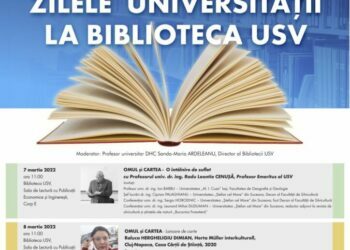 Dublă lansare de carte la Zilele USV: Cărți scrise de Raluca Hergheligiu Dimian și de Marius-Nicușor Grigore