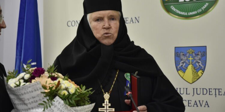 Stavrofora Mănăstirii Voroneț, Irina Pântescu, a trecut la cele veșnice la vîrsta de 89 de ani