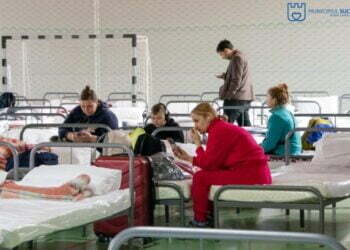 Taberele de refugiați din județ: 417 oameni găzduiți, 1.560 de locuri libere