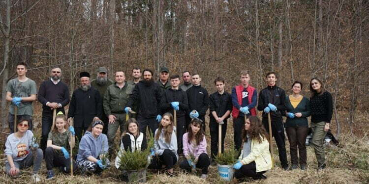 ATOS, acțiune de plantare pe jumătate de hectar la Ilișești