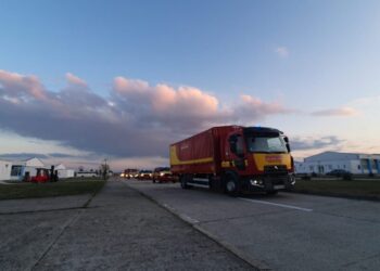 Al doilea transport cu ajutoare din Franța pentru Ucraina a ajuns la Suceava