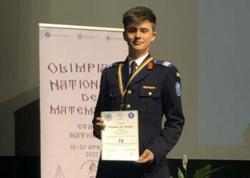 Elev de la Colegiul Militar din Cîmpulung, argint la Olimpiada Națională de Matematică