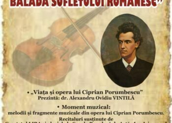 Ciprian Porumbescu, în prezentarea președintelui Societății Scriitorilor Bucovineni, Alexandru Ovidiu Vintilă