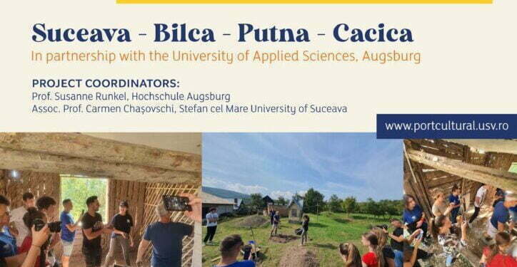 Studenți de la Augsburg, la USV, la Școala de vară PORT Cultural