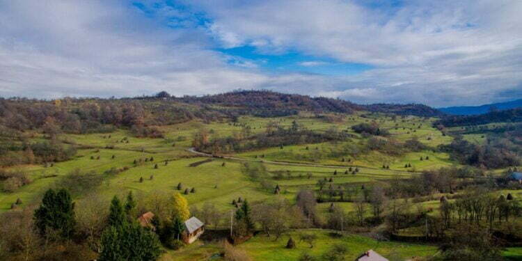 Sistem cu 23 de camere de luat vederi, în Berchișești