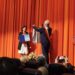 Titlul de cetățean de onoare al Sucevei, o ie, un album despre Bucovina și un buchet de flori, pentru ambasadoarea Franței la București, Laurence Auer