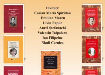 Casian Maria Spiridon, invitat la Biblioteca Bucovinei ”I. G. Sbiera”