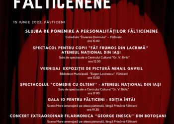 Asociația Fălticeni Cultural, concert simfonic, spectacole de teatru și Gala ”10 pentru Fălticeni”